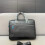 Prada Leather Briefcase Crossbody Bag 38cm 3