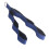 (Blue) Tricep Rope Cable Attachment for Gym Pushdowns 2