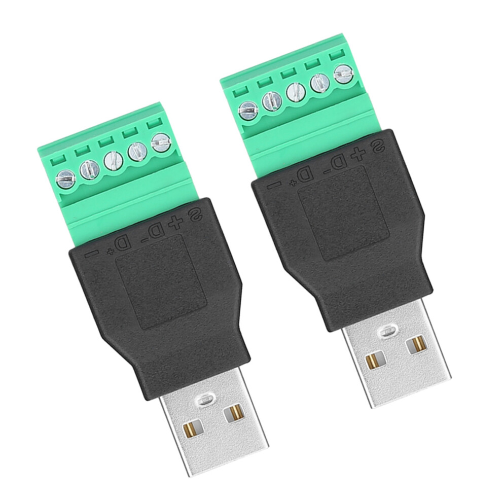 Usb Male To 5 Pin Screw Terminal Adapter For Arduino Reliable Connection 8761392505192