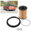 Fuel Filter Kit with O-Rings for Mini Cooper 2002-2008, ABS Durable 6