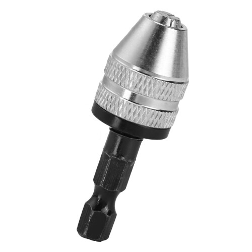 6.5mm Hex Shank Quick Change Drill Chuck Converter - Durable & Versatile 1