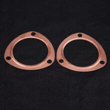 2pcs 3inch Copper Exhaust Header Gaskets for SBC BBC 302 350 454 383