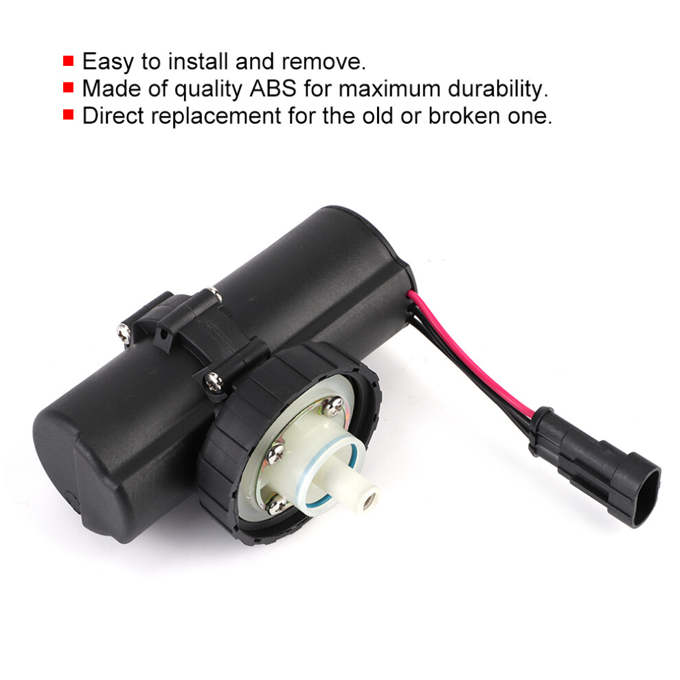 Fuel Pump 3 Wires For Tractor & Lawn Mower, Abs, 125Mm X 65Mm 4911392506956
