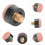 10pcs Billiard Snooker Pool Cue Tip Replacement 13mm Durable Soft 6