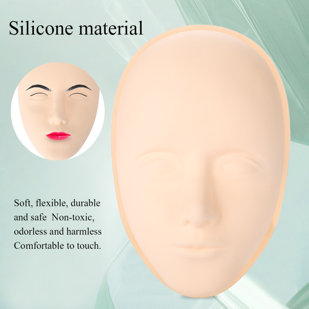 Microblading Practice Silicone Skin 5D Tattoo Lip Eyebrow #03