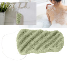 Long Wave Big Size Konjac Face & Body Sponge - Natural, Soft, 15g