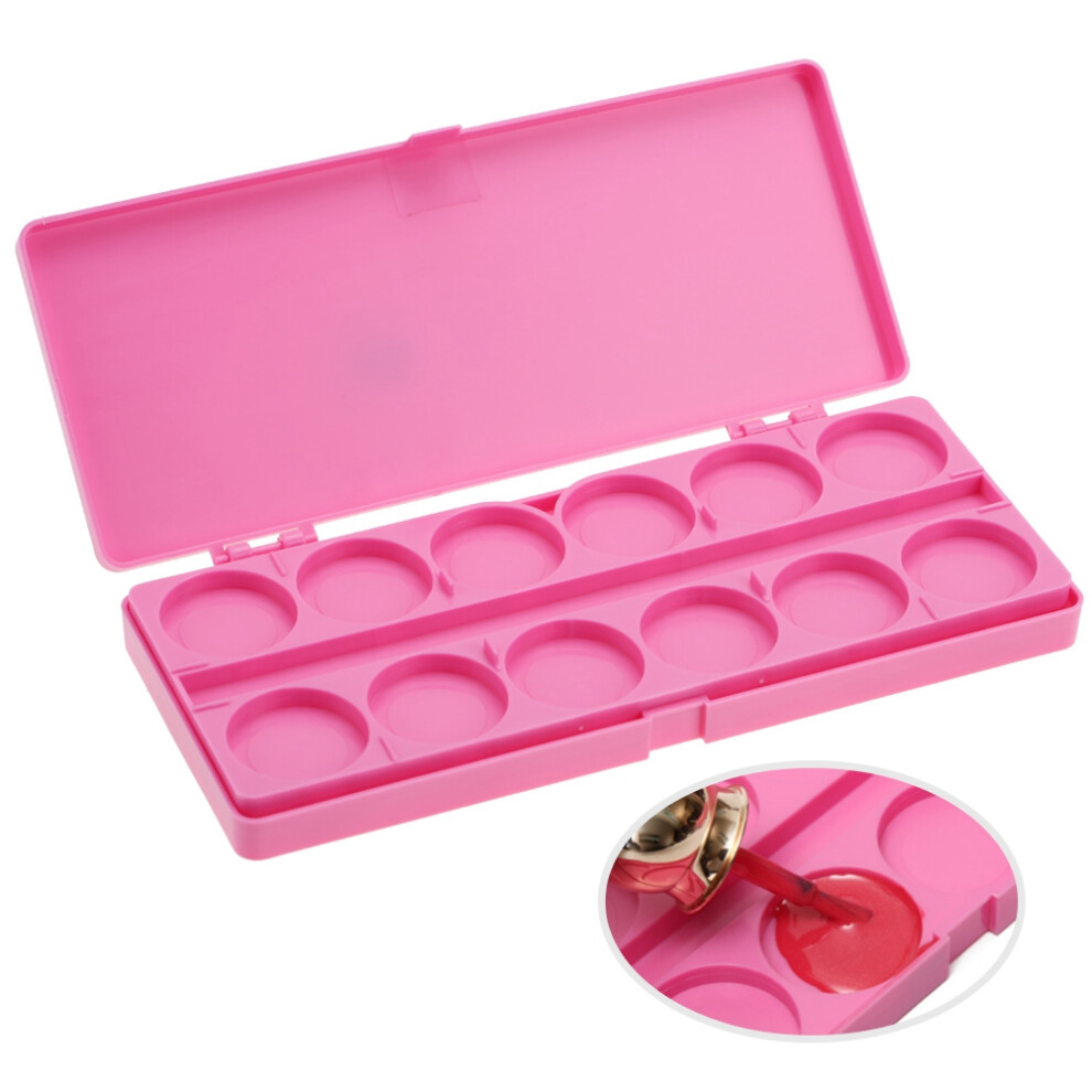 24 Compartment Nail Art Palette Tray