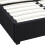 Seconique Madison 5' Ottoman Bed - Black Velvet Fabric 7