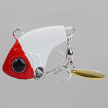 (Five mixed match box, 5g) Bass Perch Spinner Lure - Metal Hook, Saltwater & Freshwater