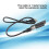 PCI‑E X1 Extension Cable Black ABS for Computer Accessories 8