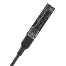 PCI‑E X1 Extension Cable Black ABS for Computer Accessories