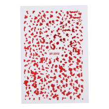 12pcs Nail Art Sticker Set, Fashionable Home & Salon Nail Decor