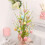 Easter Egg Tree with Delicate Ornaments Colorful Easter Decorations Tabletop Decor Artificial Plant Wedding Gift 3