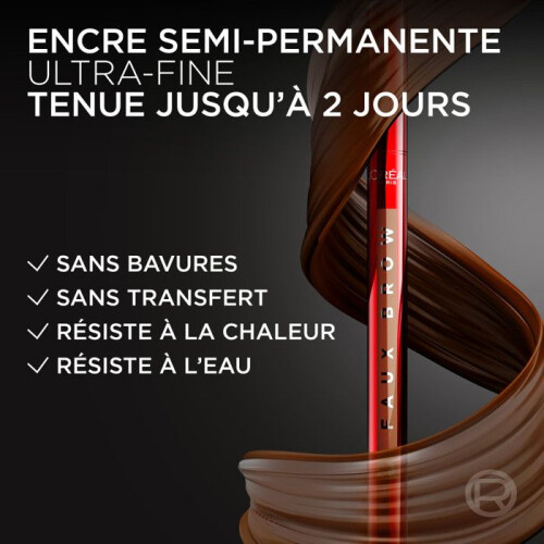 L'Oréal Paris Infaillible Faux Brow Dunkelblond 1ml 1