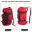 Rock Climbing Rope Bag with Shoulder Strap, 144x106cm, Red 6