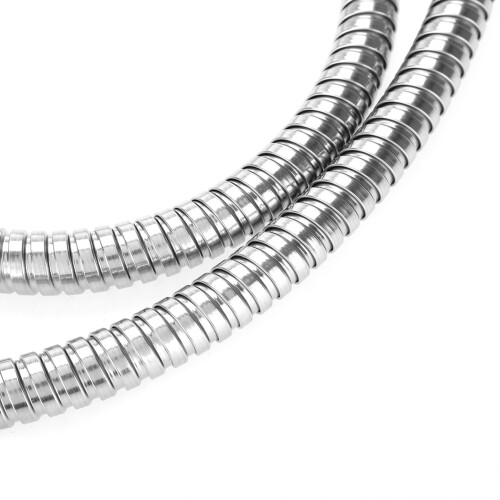 1.5M Flexible Silver Shower Hose Water Head Pipe 150cm