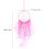 Pink Feather Dreamcatcher Wall Hanging Pendant with Night Light, 33 cm 5