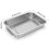 Deep Rectangular Roasting Pan with Drain Rack 7