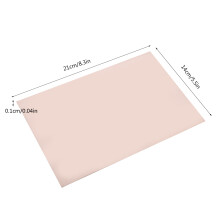 Premium Handmade Tanned Vegetable Leather 8.3x5.5x0.04 inches Ideal for Craft