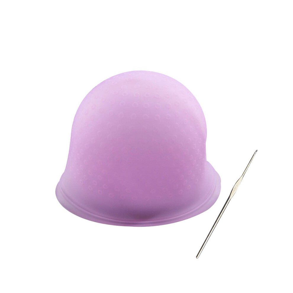 Creation-3C (Pink) Silicone Hair Dye Cap With Needle