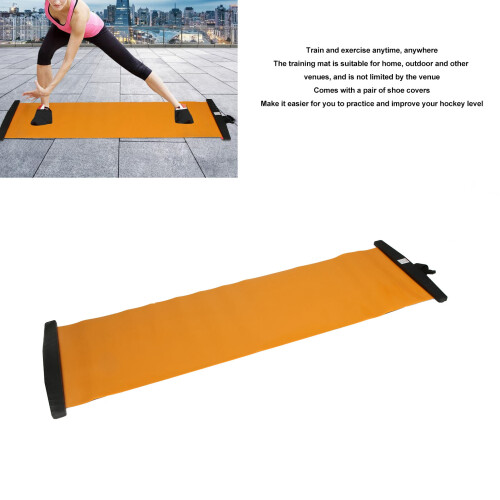 Slide Board Trainingsmatte 180x50cm Orange