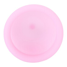 Menstrual Cup Medical Silicone Leak-Free Feminine Hygiene Pink L