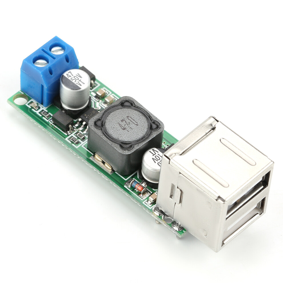 Dc-Dc Buck Converter 6-35V To 5V 3A Dual Usb Power Supply Module 8111392514074