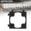 100 Pieces 18650 Battery Holder Stand Cylindrical Pack Bracket 10