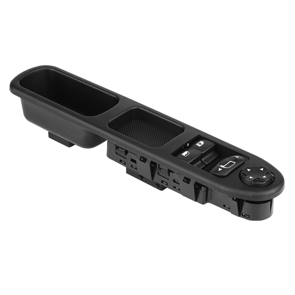 6554Qc Car Power Window Switch Master Control For Peugeot 207 2006-2012 Black 9451392514315