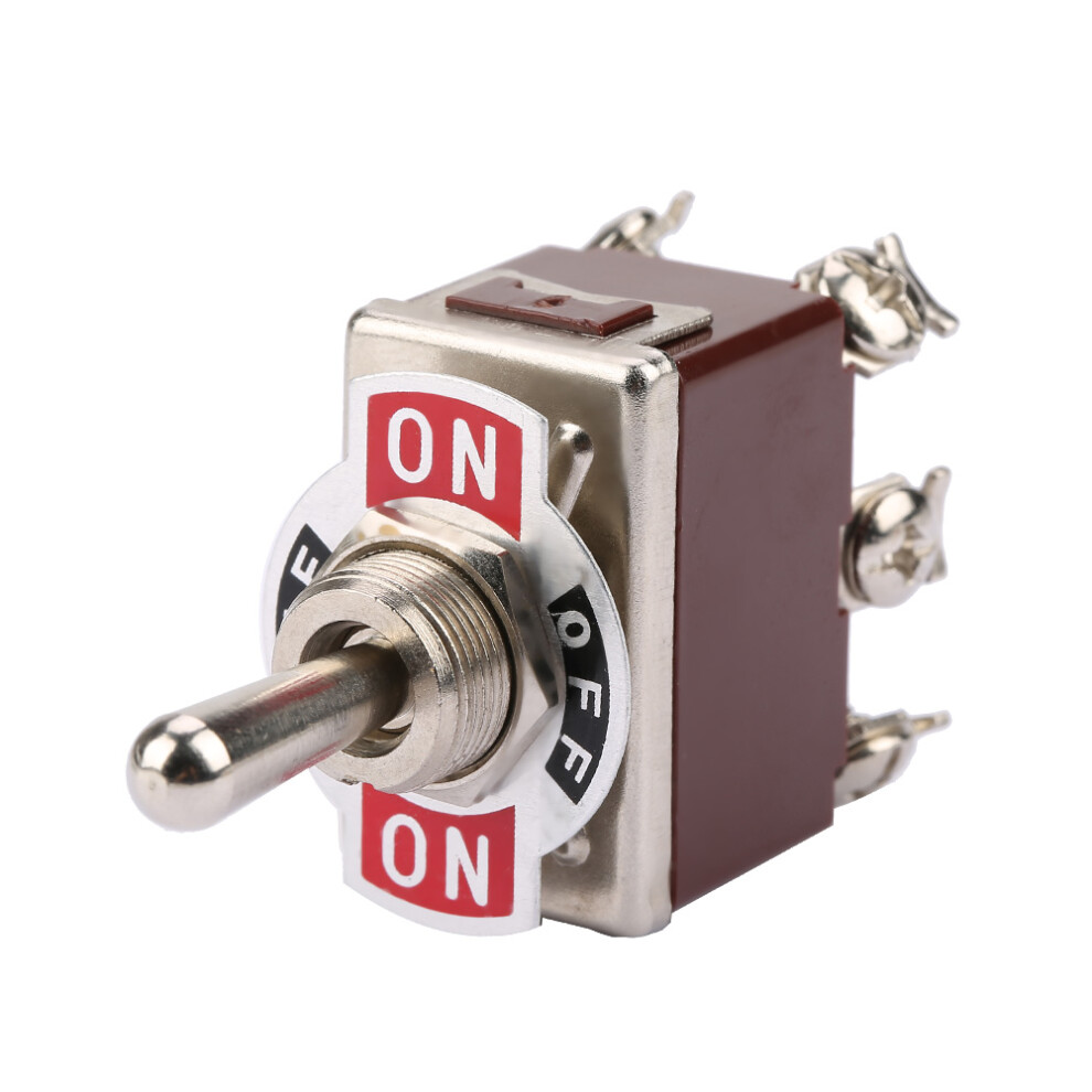 3-Position Momentary Toggle Switch 15A 12Mm 250Vac Industrial Use 9371392514163