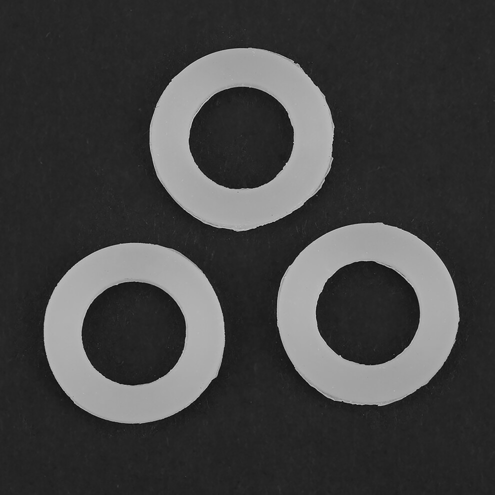 Flat Silicone O Rings 12Pcs For Hoses & Bellows 3/4Â Sealing Washers White 4961392749372