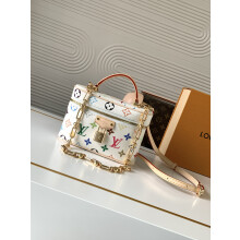 LV x Murakami Vanity Pouch | Multicolor Monogram Canvas Cosmetic Bag M13662