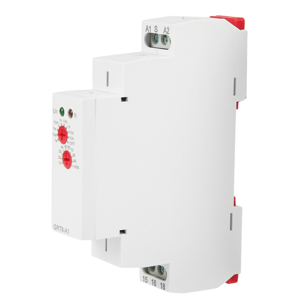 GRT8-A1 Power On Delay Relay 35mm DIN Rail
