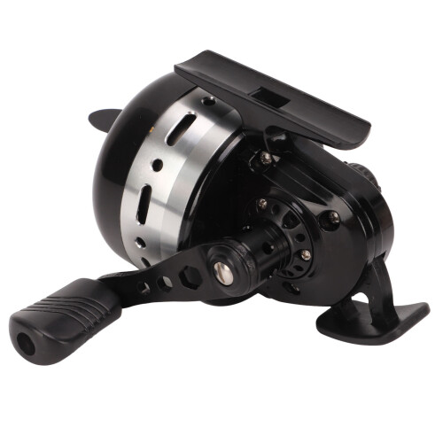 Spinnrolle 3,6:1 Edelstahl 15/55 schwarz 2