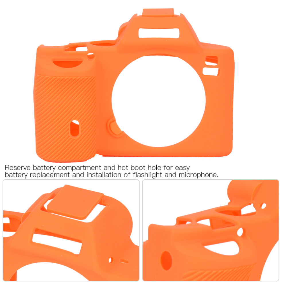 Silicone Camera Cover For Sony A7, A7r & A7s Protective Shell Orange 6941392515526