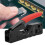 Network Wire Crimper Stripper Cutter Tool for CAT-5/6/7, Red, 135mm 5