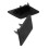 Pair of Black Headlight Washer Cap Covers for E90 E91 2005-2009 6