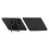 Pair of Black Headlight Washer Cap Covers for E90 E91 2005-2009 9