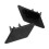Pair of Black Headlight Washer Cap Covers for E90 E91 2005-2009 13