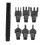 Flat Prong Chisel Leather Punch Tool, Carbon Steel, 80mm Handle 2