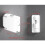 White Retractable Wall Clothesline, 4m, 20kg Max Load 7