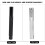 Flat Prong Chisel Leather Punch Tool, Carbon Steel, 80mm Handle 3