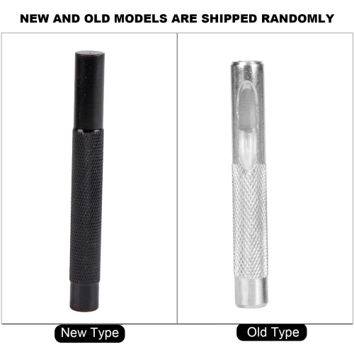 Flat Prong Chisel Leather Punch Tool, Carbon Steel, 80mm Handle 2