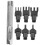 Flat Prong Chisel Leather Punch Tool, Carbon Steel, 80mm Handle 6