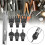 Flat Prong Chisel Leather Punch Tool, Carbon Steel, 80mm Handle 10