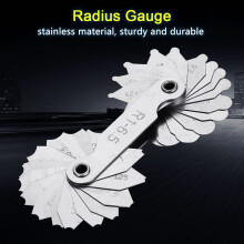 Rust-Resistant R1-6.5MM Stainless Steel Radius Gauge for Machinists