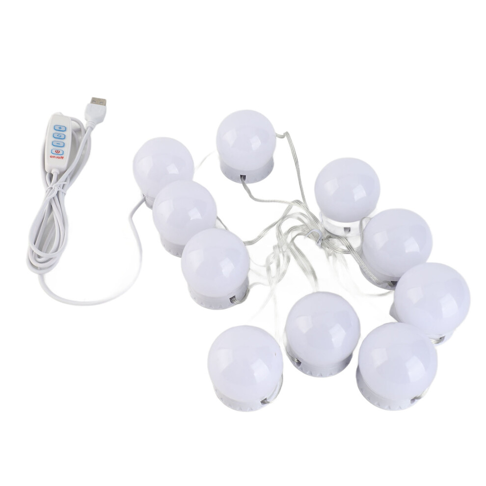Light Dimmable Led Mirror S 10W With 5 Brightness Levels & Usb Power