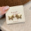 Trendy Horse Earrings with Flocking Finish Statement-Red 6