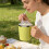 Spill Resistant 350ML Capacity Liquid Cup With Flexible Straw 4