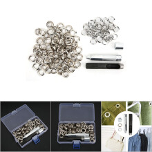 12mm Brass Eyelet Rivets Grommet Kit for Shoes Bags Clothes Accessories AU